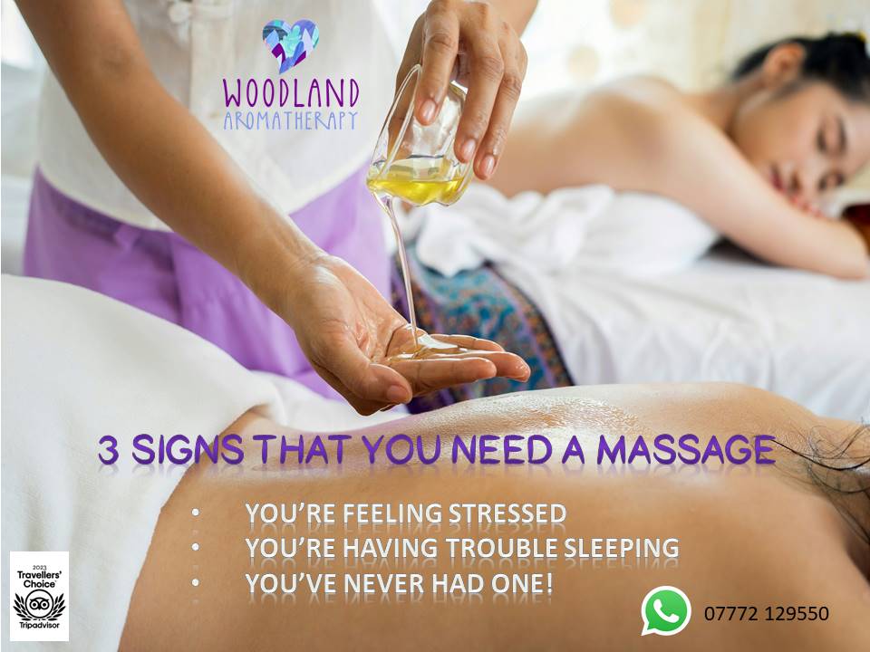 3 Signs that you need a massage
